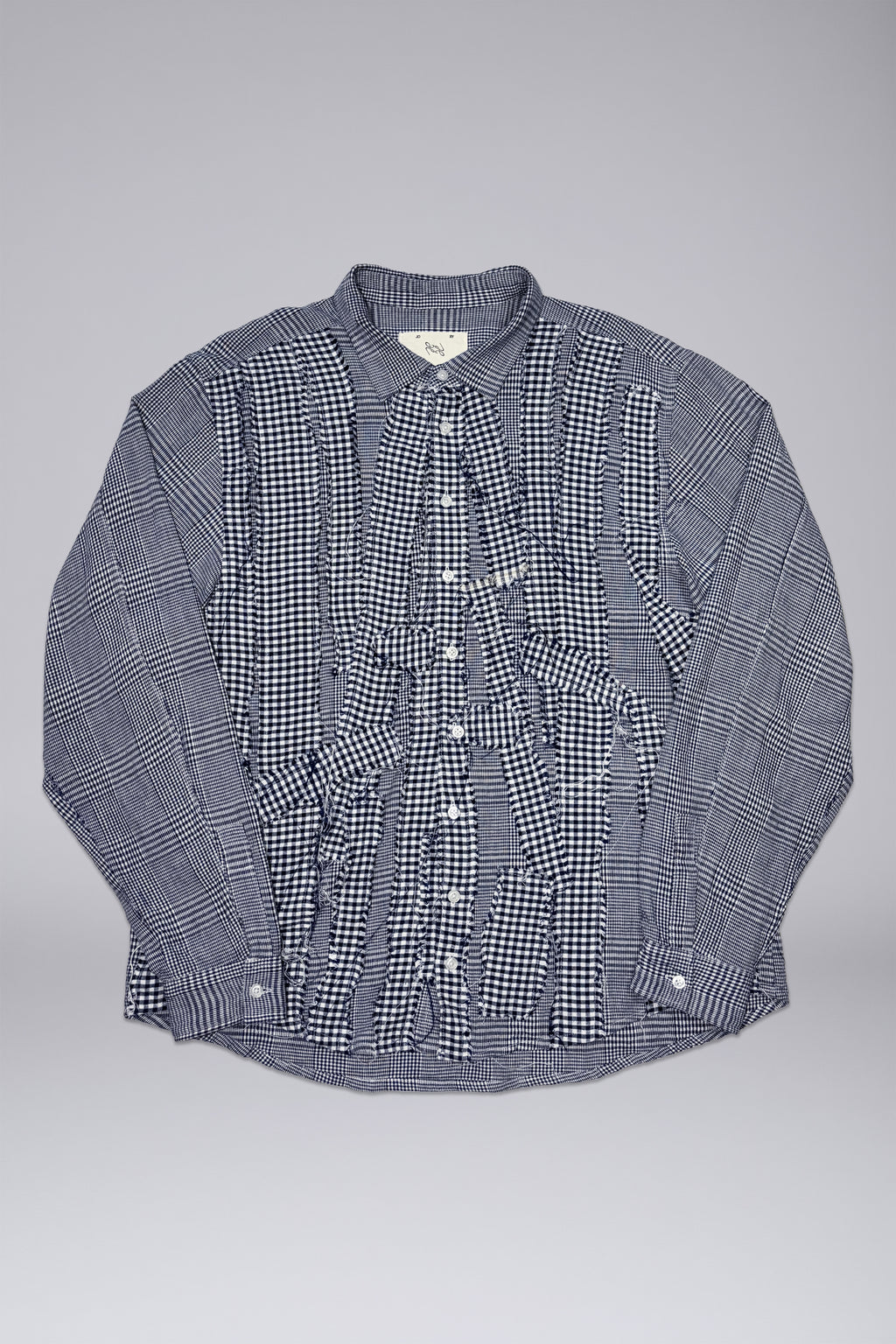 Chemise.Patch Vichy