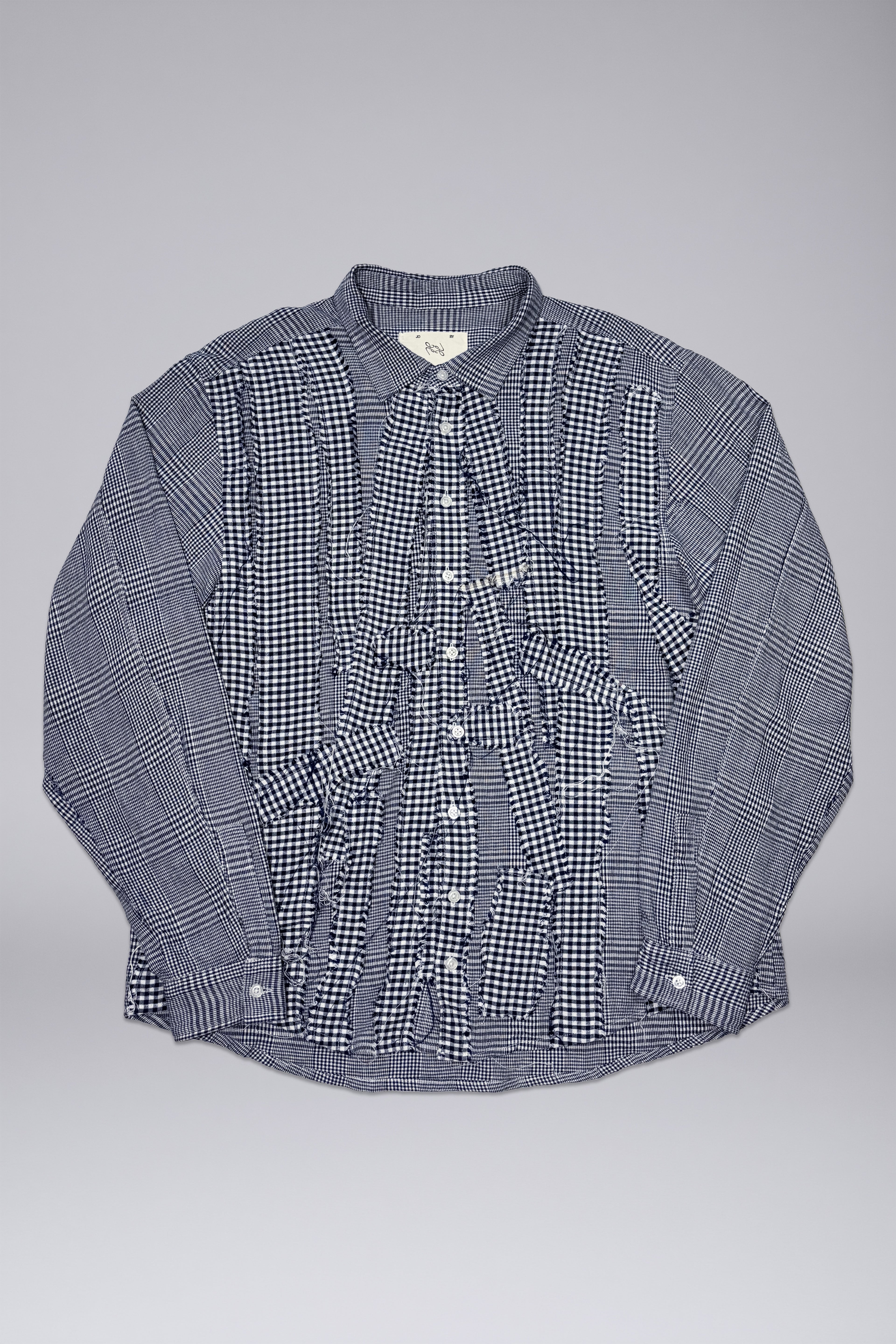 Chemise.Patch Vichy