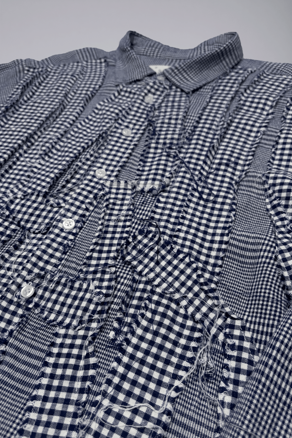 Chemise.Patch Vichy